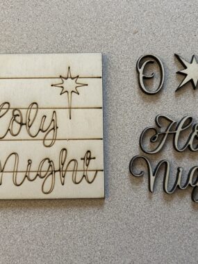 Holy Night Tile – Leaning Ladder Collection