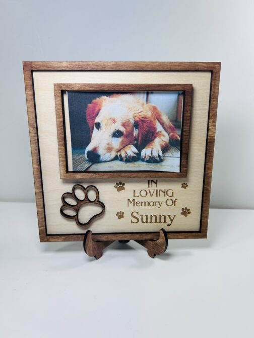 In Loving Memory - Pet Memorial Plaque