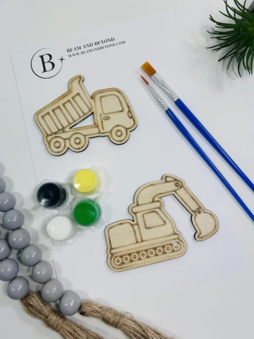 DIY Paint Kit – Construction Trucks