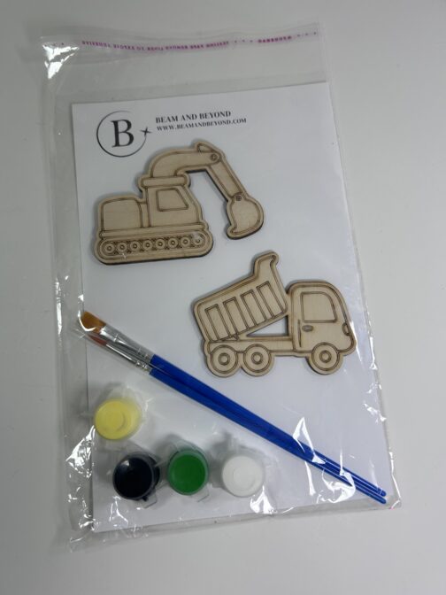 DIY Paint Kit – Construction Trucks - Image 2
