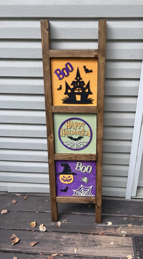 Halloween Spider Tile - Leaning Ladder Collection - Image 6