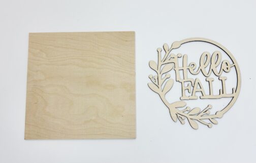 Hello Fall Tile - Leaning Ladder Collection - Image 3