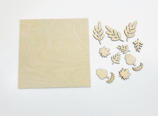 Fall Leaves Tile - Leaning Ladder Collection - Image 3