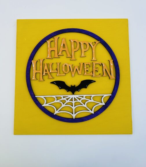 Happy Halloween Tile - Leaning Ladder Collection - Image 4