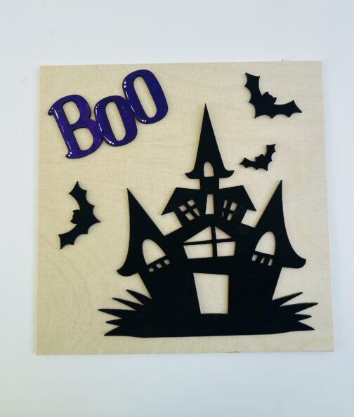 Halloween House Tile - Leaning Ladder Collection - Image 6