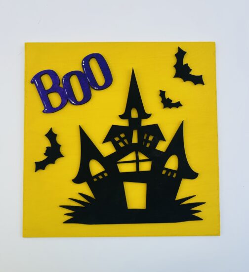 Halloween House Tile - Leaning Ladder Collection - Image 4