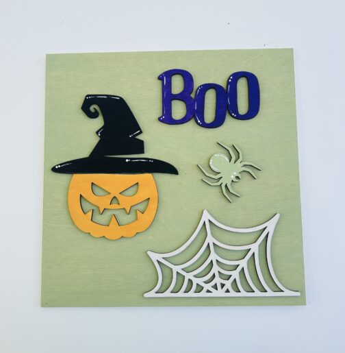 Halloween Spider Tile - Leaning Ladder Collection - Image 5