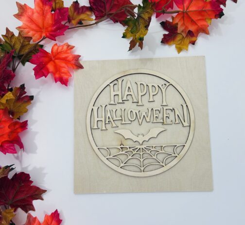 Happy Halloween Tile - Leaning Ladder Collection - Image 2