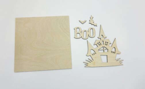 Halloween House Tile - Leaning Ladder Collection - Image 3
