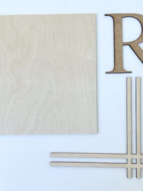 Initial Tile – Leaning Ladder Collection