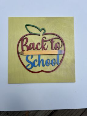 Back to School Tile – Leaning Ladder Collection