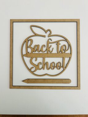 Back to School Tile – Leaning Ladder Collection
