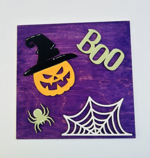 Halloween Spider Tile - Leaning Ladder Collection
