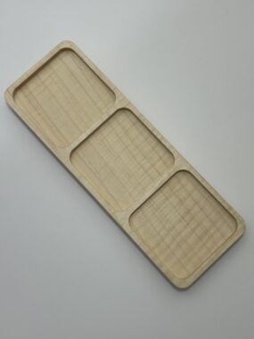 3-Compartment Catch All Tray