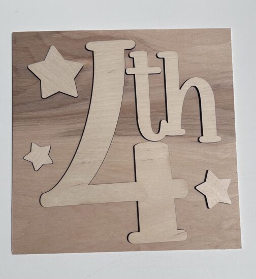 July 4th Tile - Leaning Ladder Collection - Image 2
