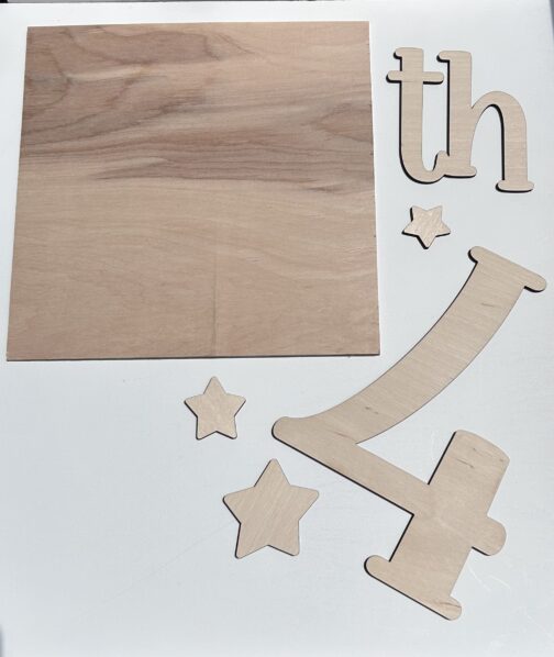 July 4th Tile - Leaning Ladder Collection - Image 3