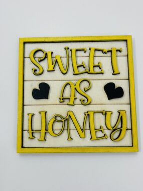 Sweet as Honey Tile – Leaning Ladder Collection