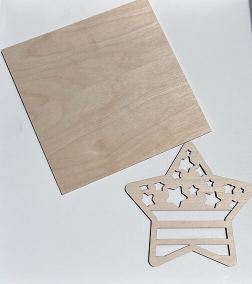 Patriotic Star Tile - Leaning Ladder Collection - Image 3