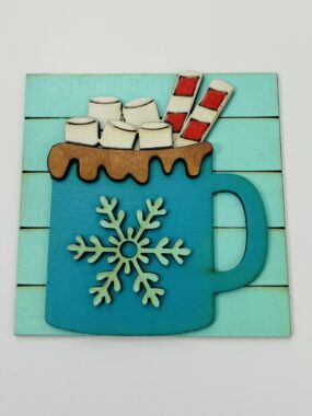 Hot Cocoa Tile – Leaning Ladder Collection