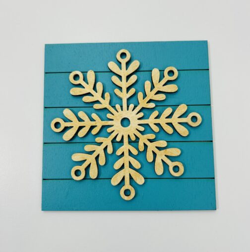 Snowflake Tile - Leaning Ladder Collection