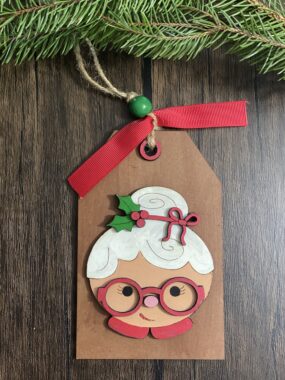 DIY Christmas Ornament Kit – Mrs. Clause tag