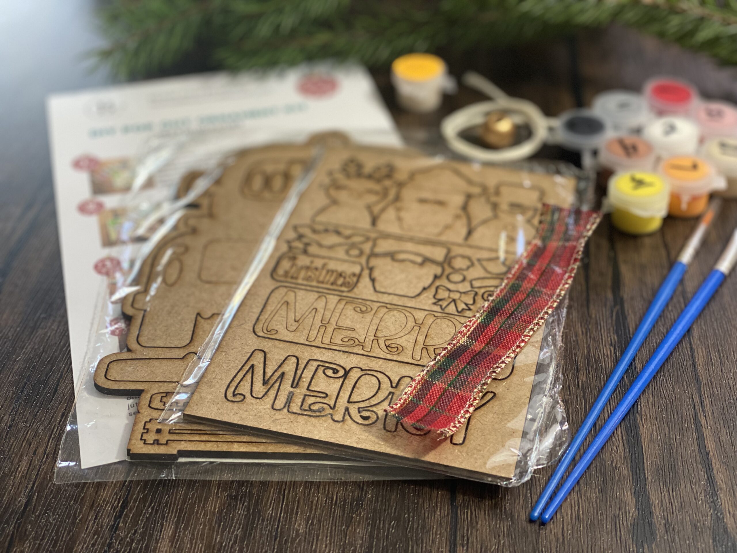 DIY Christmas Truck Ornament Kit - Merry Christmas - Image 2