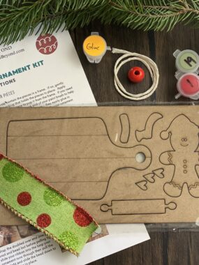 DIY Christmas Ornament Kit – Gingerbread Man