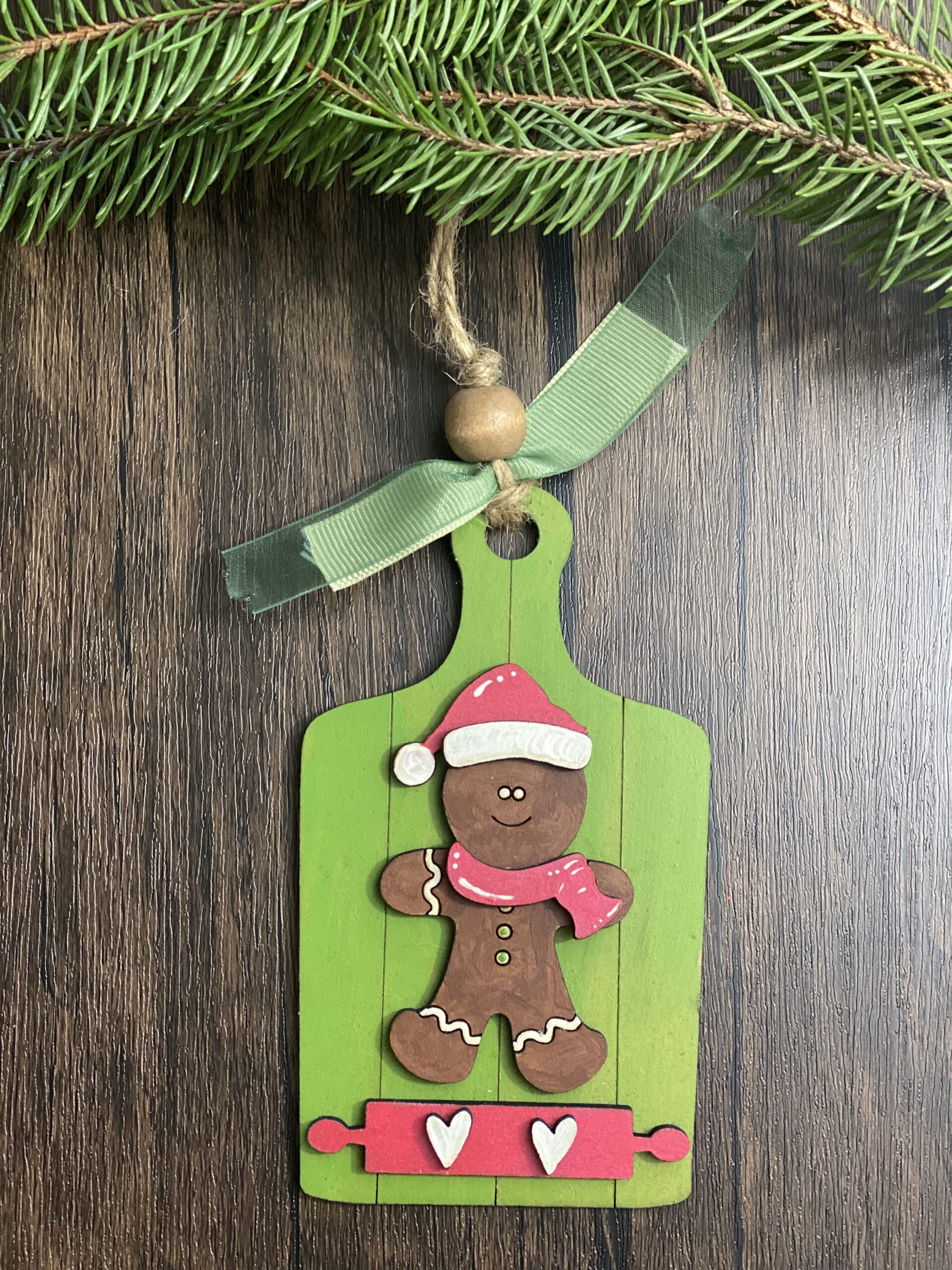 DIY Christmas Ornament Kit - Gingerbread Man