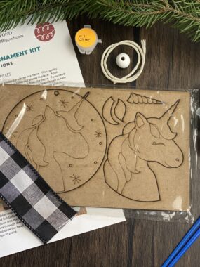 DIY Christmas Ornament Kit – Unicorn