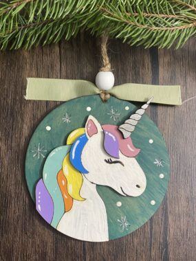 DIY Christmas Ornament Kit – Unicorn