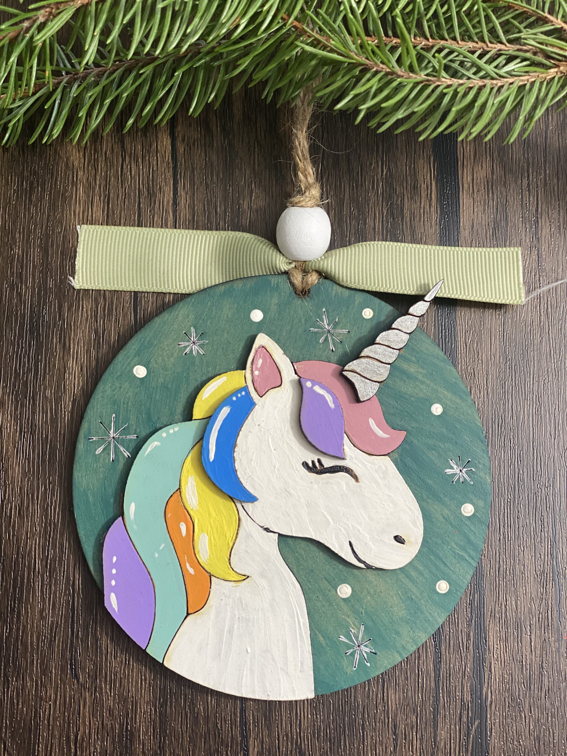 DIY Christmas Ornament Kit - Unicorn