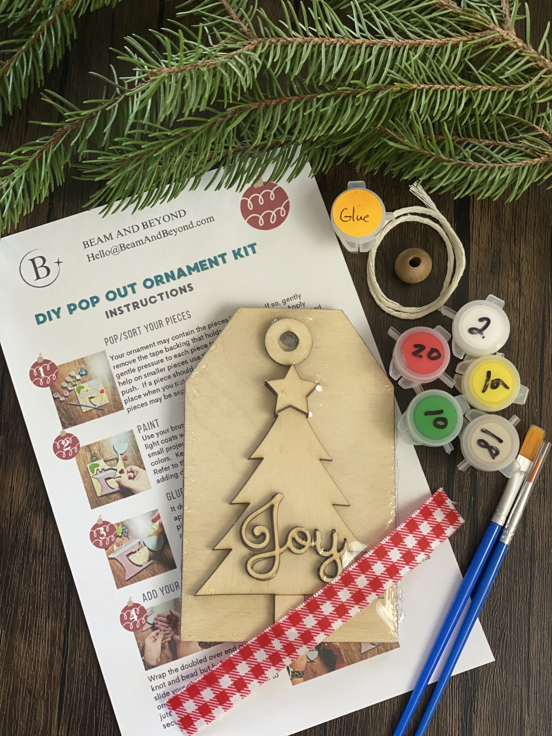 DIY Christmas Ornament Kit - Christmas Tree - Image 2