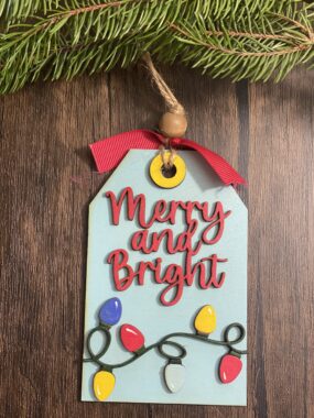 DIY Christmas Ornament Kit – Merry & Bright Lights