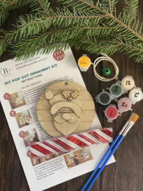 DIY Christmas Ornament Kit – Santa
