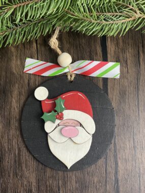 DIY Christmas Ornament Kit – Santa