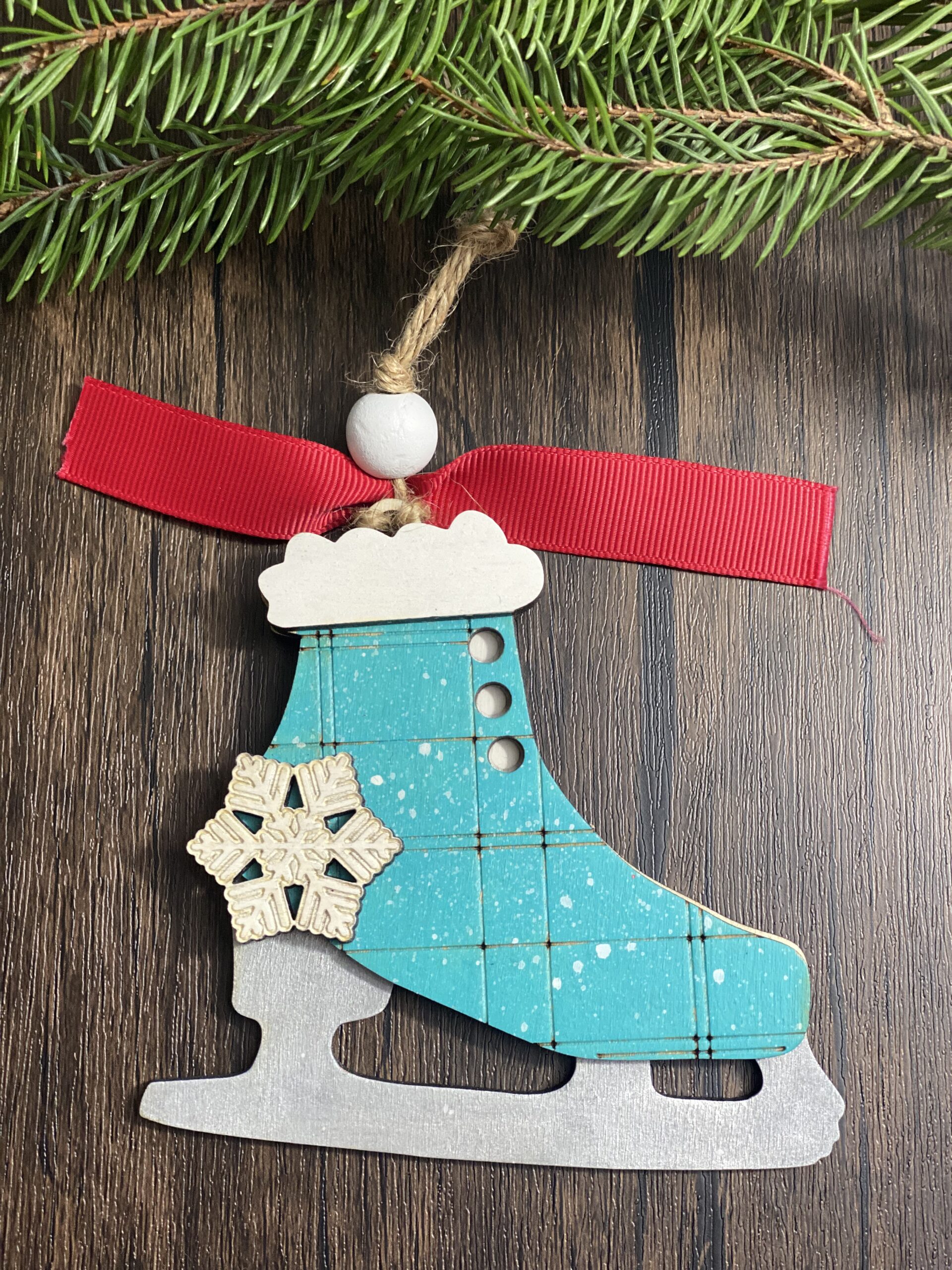 DIY Christmas Ornament Kit - Ice Skate