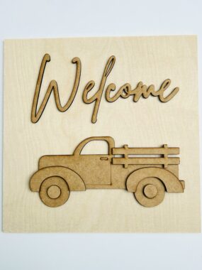 Welcome Truck Tile – Leaning Ladder Collection