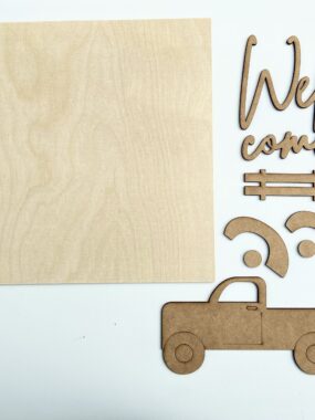 Welcome Truck Tile – Leaning Ladder Collection