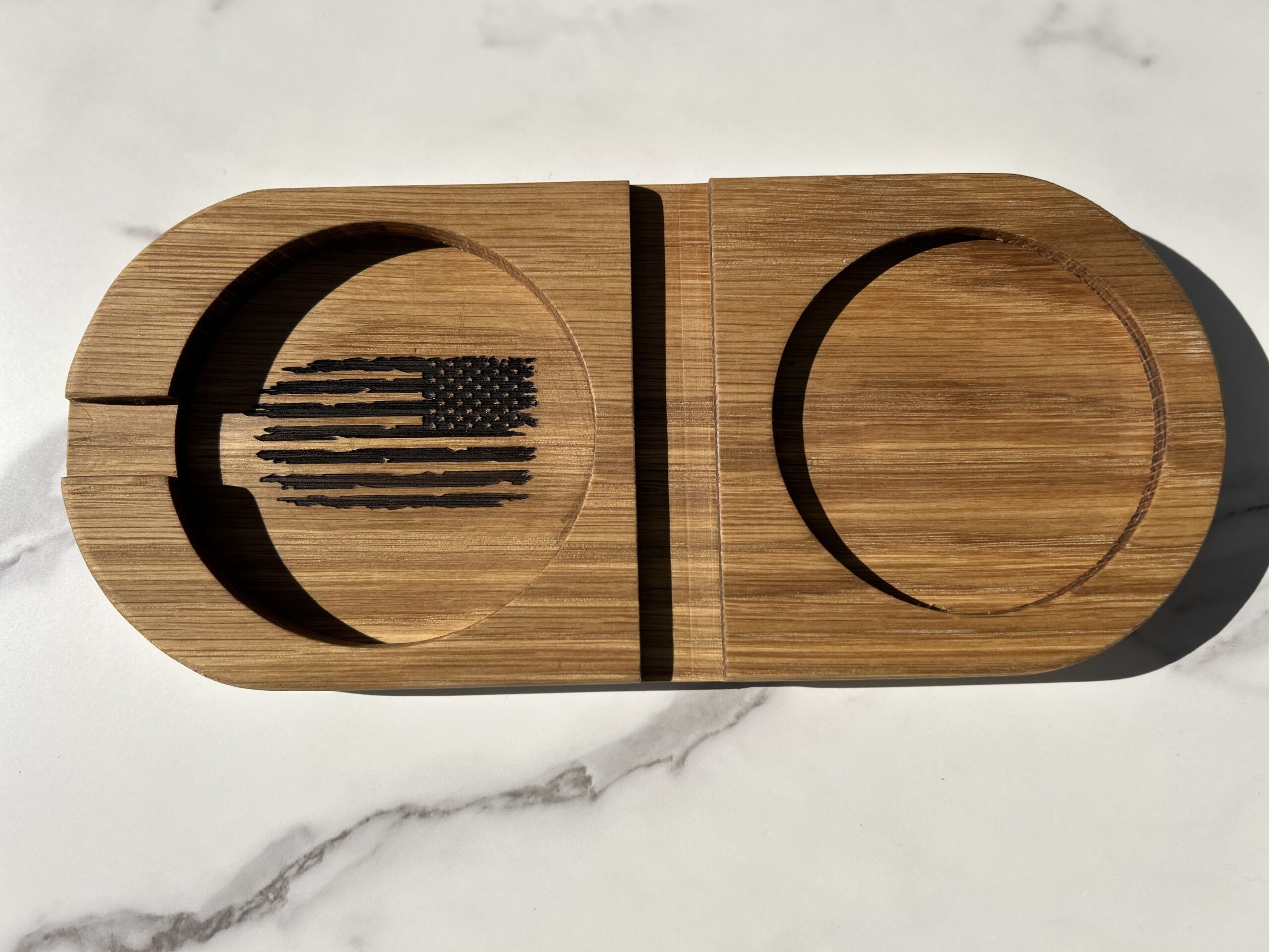 Cigar and Whiskey/Bourbon Tray