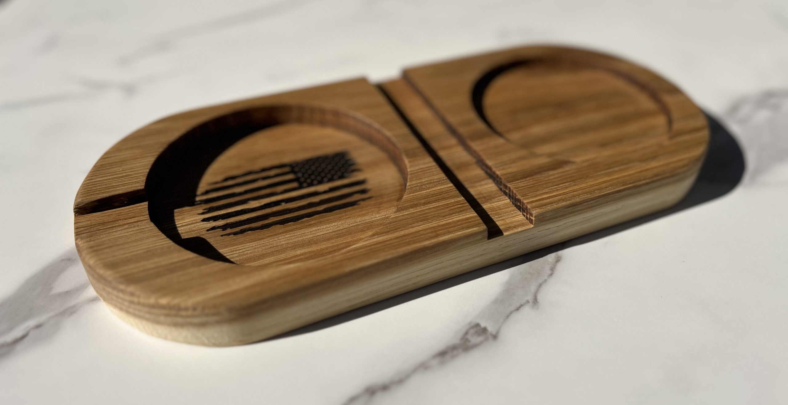 Cigar and Whiskey/Bourbon Tray - Image 2