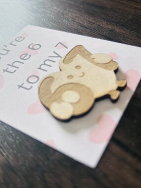 67 Token on a Valentine themed – Pack of 5