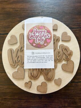 DIY Valentine Door hanger