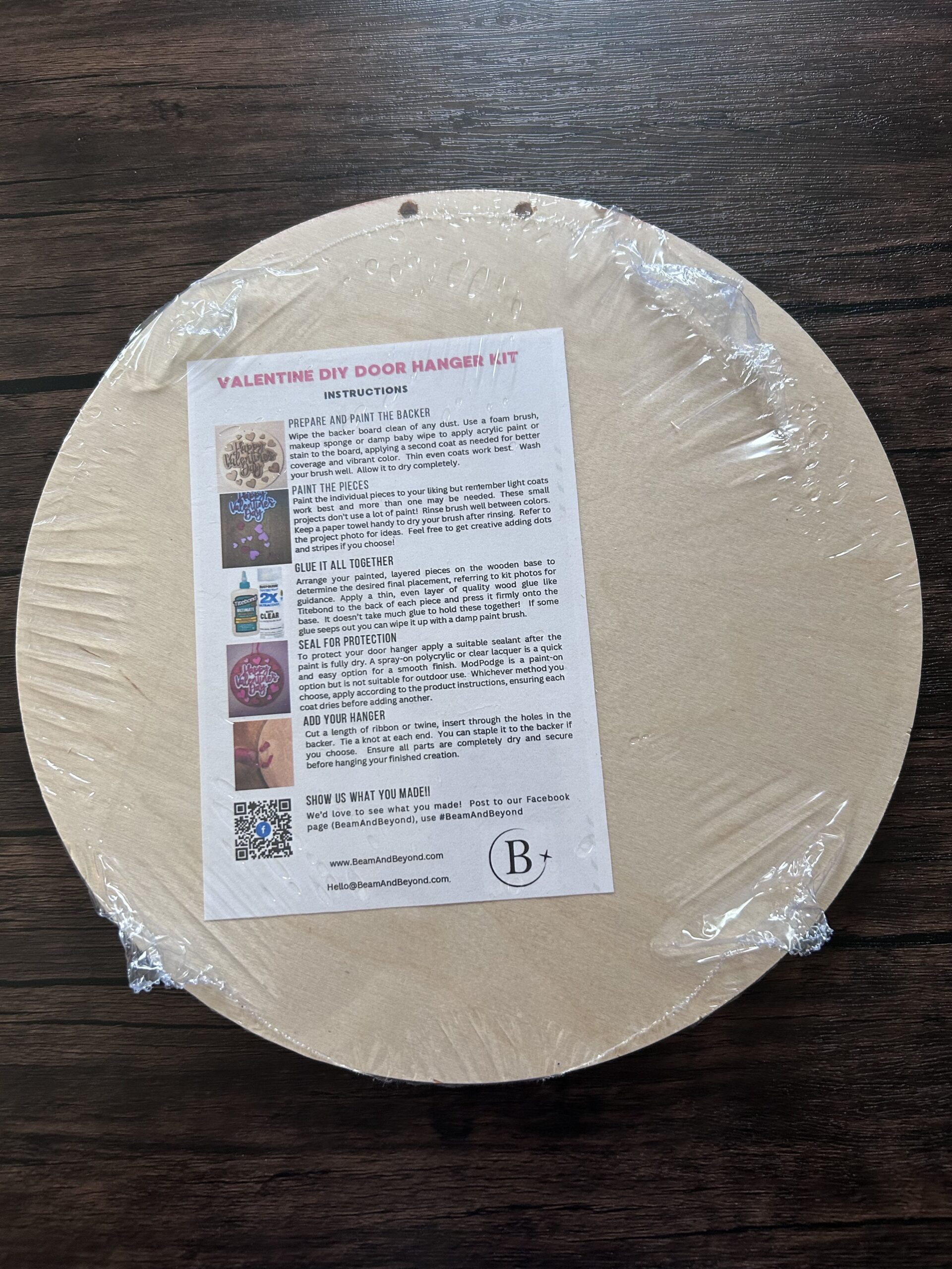 DIY Valentine Door hanger - Image 2