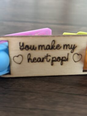 Valentine Pop-it (pack of 5)