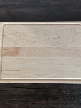 10×14 Maple Cutting Board with Juice Groove