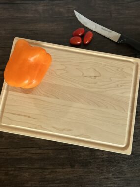 10×14 Maple Cutting Board with Juice Groove